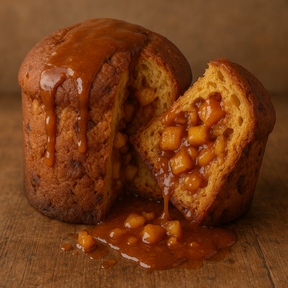 Panetone Caseiro de Maça com Canela