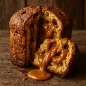 Panetone Caseiro de Doce de Leite