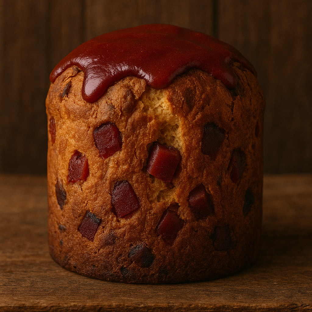 Panetone Caseiro de Goiabada